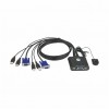 Podatkovni preklopnik 2:1 VGA/USB/ s kabli CS22U Aten