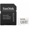 FLASH  SDXC-Micro 128GB Sandisk - 20/20MB/s High Endurance C10 UHS-I (SDSQQNR-128G-GN6IA ) + adapter