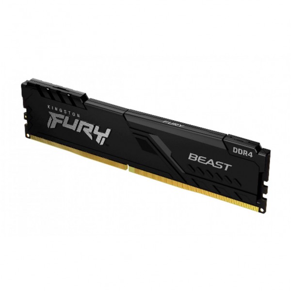 DDR4-32GB 3600MHz CL18 Single (1x 32GB) Kingston Fury Beast 1 XMP2.0 1,35V Gaming črn (KF436C18BB/32)