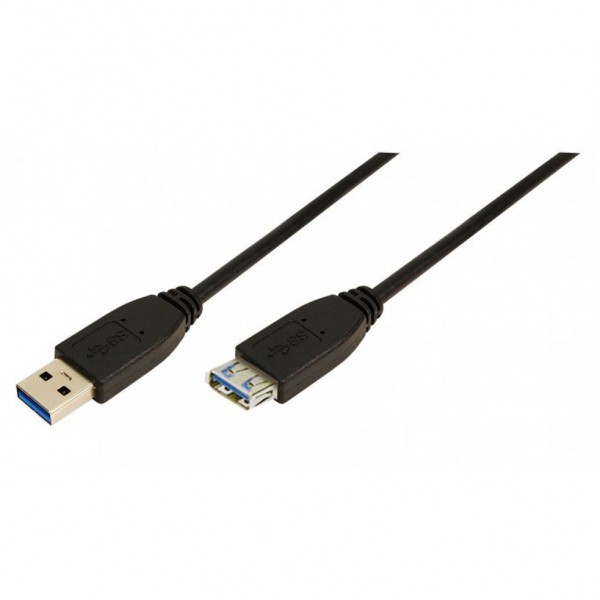 Kabel USB 3.0 A => A 3,00m - podaljšek LogiLink (CU0043)