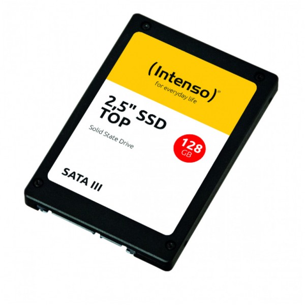 Disk SSD 6,4cm (2,5")   128GB SATA3 Intenso III TOP 520/300MB/s 7mm (3812430)