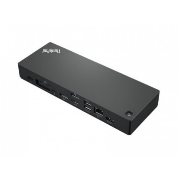 Priklopna postaja USB-C => Lenovo ThinkPad Universal Thunderbolt 4 100W 4x USB 3.0 1x USB-C HDMI 2.1 2x DisplayPort 1.4 LAN (40B00135EU)