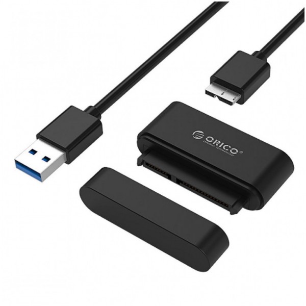 Ohišje za trdi disk 2,5 USB 3.0 Orico 20UTS-BK-BP črno, brezvijačno
