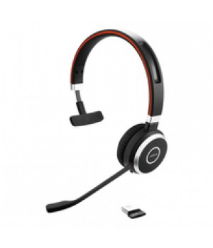 Slušalke brezžične naglavne Bluetooth mono Evolve 65 UC SE (USB + Bluetooth) 6593-839-409