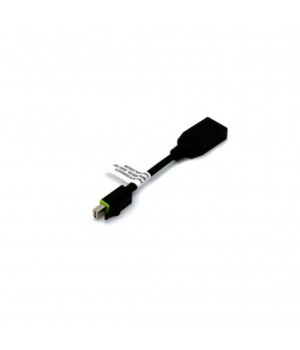 Adapter Mini DisplayPort (m) => DisplayPort (ž) 10cm PNY z zaklepom