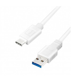 Kabel USB-C => USB A 3.2 Gen1x1 A 1,00m Logilink - bel (CU0174)
