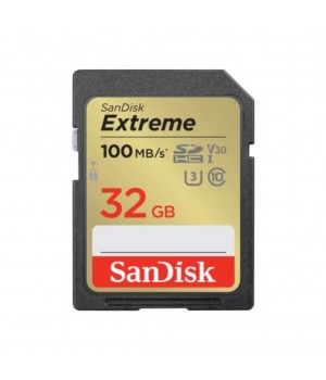 Spominska kartica SDXC-Micro 32GB Sandisk Etreme 100/60MB/s U3 V30 UHS-I (SDSDXVT-032G-GNCIN)