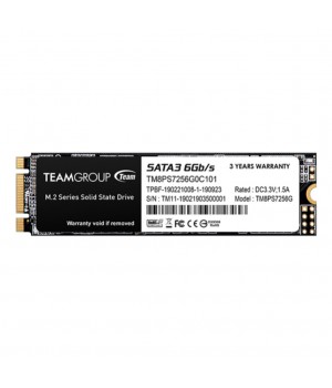 Disk SSD M.2 SATA3 PCIe 3.0 256GB Teamgroup MS30 2280 500/400MB/s (TM8PS7256G0C101)
