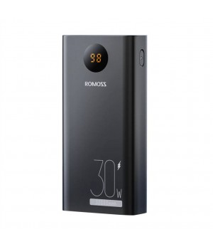 Prenosna baterija Romoss PEA30 30.000 mAh 30W 2x USB-A 1x USB-C črna (PEA30-192-2133H)