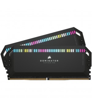 DDR5 32GB 5600MHz CL36 KIT (2x16GB) Corsair RGB Dominator Platinum XMP3.0 1,25V PC črna (CMT32GX5M2B5600C36)