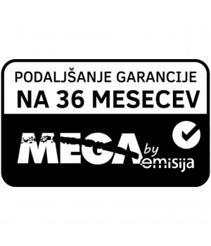Podaljšanje garancije MEGA serija 6000 na 3 leta