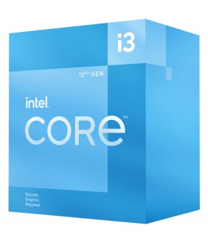 Procesor  Intel 1700 Core i3 12100F 4C/8T 3.3GHz/4.3GHz BOX 60W - brez grafika, hladilnik priložen