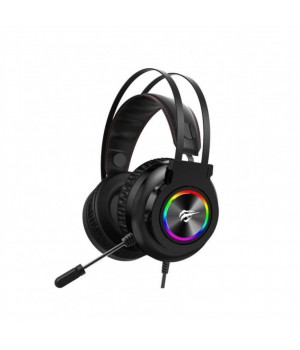 Slušalke žične naglavne USB stereo Havit H654U Gaming RGB