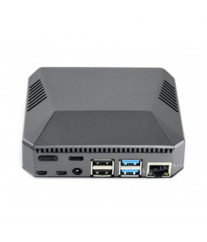 Raspberry Pi4 Argon ONE ohišje ALU z ventilatorjem, adapterji za USB, audio in HDMI priklope polne velikosti
