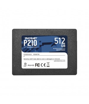 Disk SSD 6,4cm (2,5")   512GB SATA3 Patriot P210 520/430MB/s 7mm (P210S512G25)