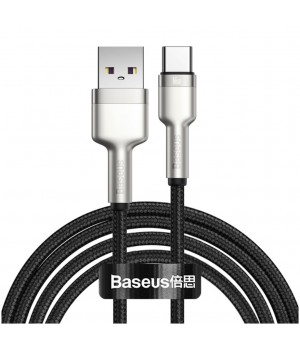 USB cable for USB-C Baseus Cafule, 66W, 2m (black)