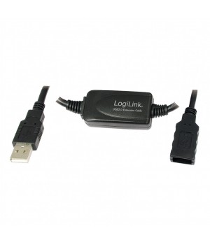 Kabel USB ojačevalnik s kablom 10,00m LogiLink (UA0143)