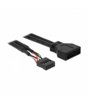 Adapter MB interni USB 3.0 (m) => USB 2.0 (ž) dolžina 30cm Delock (83281)