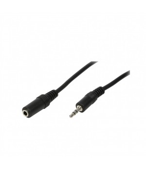 Kabel Audio 3,5mm M => 3,5mm Ž podaljšek 5m LogiLink (CA1055) EOLS-P