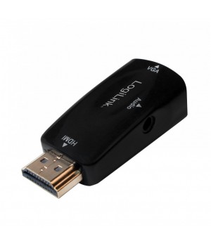Adapter HDMI (m) => VGA (ž) + 3,5 audio adapter Logilink (CV0107)