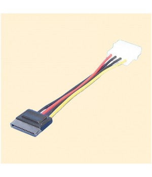 Kabel adapter napajalni MOLEX => SATA 15cm LogiLink Power Cable