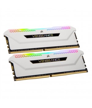 DDR4 32GB 3200MHz CL16 KIT (2x16GB) Corsair RGB Vengeance 1.35V Gaming bela (CMH32GX4M2E3200C16W)