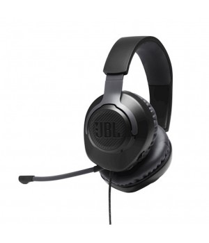 Slušalke žične naglavne 2x 3,5mm stereo JBL Quantum 100 črne 