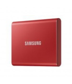 Prenosni SSD 2TB Samsung T7 1050/1000MB/s USB-C rdeč (MU-PC2T0R/WW)