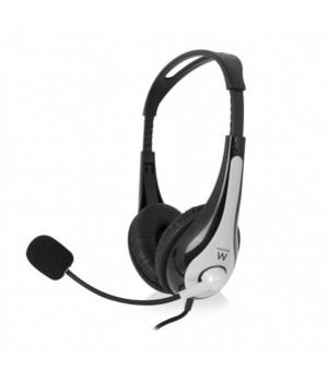 Slušalke žične naglavne 2x 3,5mm stereo Ewent nadzor glasnosti - z mikrofonom (EW3562)