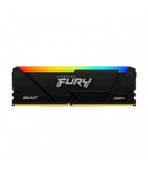 DDR4 32GB 3600MHz CL18 KIT (2x16GB) Kingston RGB Fury Beast XMP2.0 1,35V Gaming črna (KF436C18BB2AK2/32)