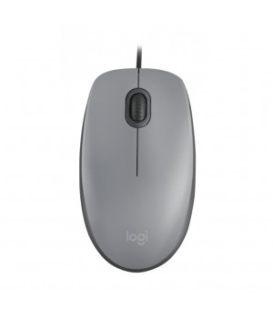Miš  Logitech USB M110 Optična Silent siva (910-005490)