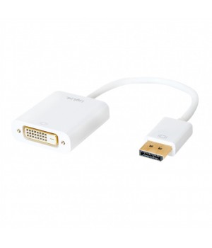 Adapter DisplayPort 1.2 (m) => DVI-D (ž) Active type Logilink (CV0058B) - 15cm
