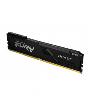 DDR4-16GB 3200MHz CL16 Single (1x 16GB) Kingston Fury Beast  XMP2.0 1,35V Gaming črn (KF432C16BB/16)