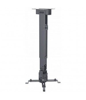 Nosilec stenski za projektor MANHATTAN, 20kg, 43-65 cm, naklon ±15 - črn