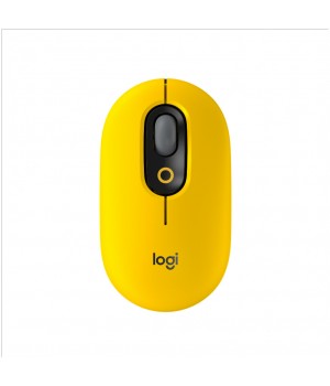 Miš  Logitech Brezžična Bluetooth POP Mouse z EMOJI - rumena (910-006546)