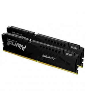 DDR5-32GB 6000MHz CL40 KIT (2x 16GB) Kingston Fury Beast  1,1V/1,25V Gaming (KF560C40BBK2-32)