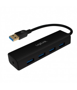 HUB USB 3.0 4portni Logilink brez napajanja (3.1 Gen 2) (UA0295)