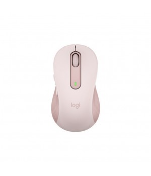 Miš  Logitech Brezžična Bluetooth M650 Signature velikost L, roza barva (910-006237)