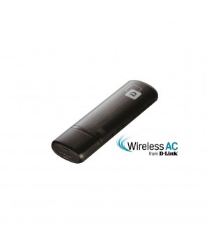 Brezžični mrežni adapter USB 2.0 D-link WiFi5 802.11ac AC1200 867Mbit/s dualband 1x notranja antena (DWA-182)