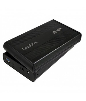 Ohišje za trdi disk 3,5 USB 3.0 Logilink (UA0107) črn - ALU ohišje