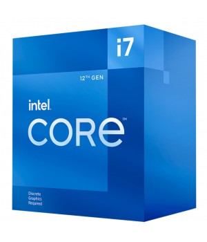 Procesor  Intel 1700 Core i7 12700F 12C/20T 2.1GHz/4.9GHz BOX 65W - brez grafike, hladilnik priložen