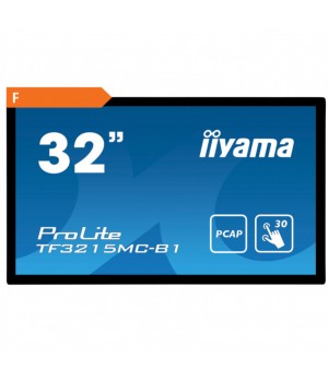 Monitor Touch 80,0 cm (31,5") IIyama TF3215MC-B1 1920x1080 A-MVA3 8ms kapacitivni (podira latex rokavice, kapacitivni stylus) VGA HDMI USB