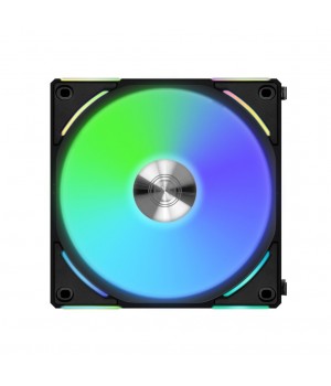 Ventilator za ohišje Lian Li UNI FAN AL140 V2 RGB PWM 140mm, črn