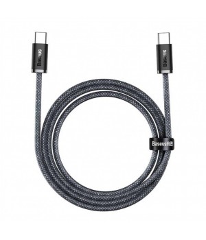 Kabel USB-C => USB-C tekstil ovoj 2,00m 100W Baseus Dynamic Series siv (CALD000316)