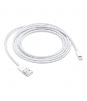 Kabel USB A => Apple Lightning 2,0m bel - original Apple (retail pakiranje)